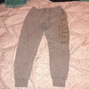Grey joggers